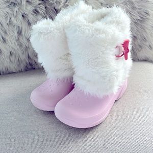 Crocs Faux Fur Boots